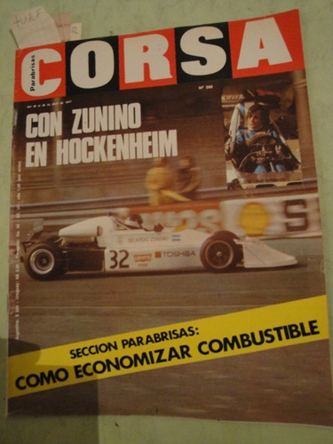 Corsa 568 Formula 2 4 Zunino Entrerriana Wolf Wr Scheckter