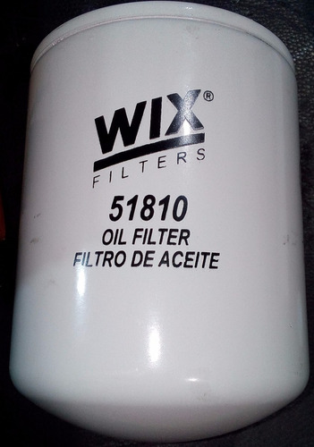 Filtro De Aceite Wix 51810