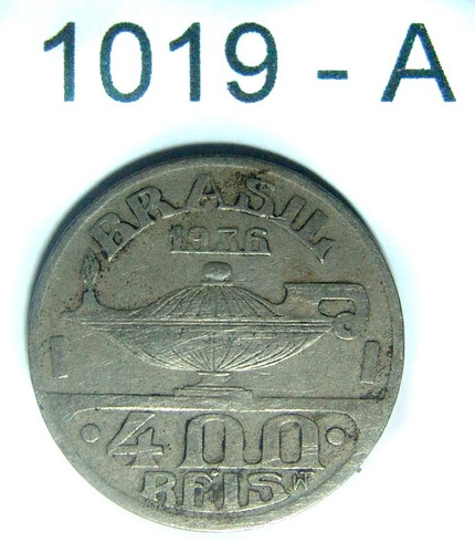 Moeda 400 Réis - Mcmi (1901) - República  - 1019-a