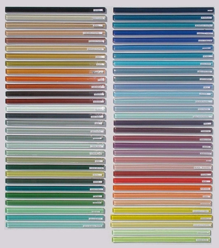 Imagen 7 de 7 de Guarda Travertino, Venecitas Vidrio, Gv341 - Forma Y Diseño