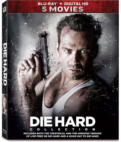 Blu Ray Die Hard Complete 5 Peliculas Duro De  Set