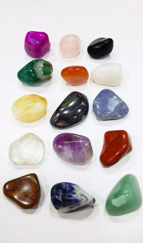 Kit 15 Pedras Preciosas Brasil Ametista Cristal Quatzo Jaspe