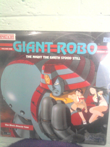 Laser Disc Vintage Giant Robo Anime Manga Tetsujin Robots