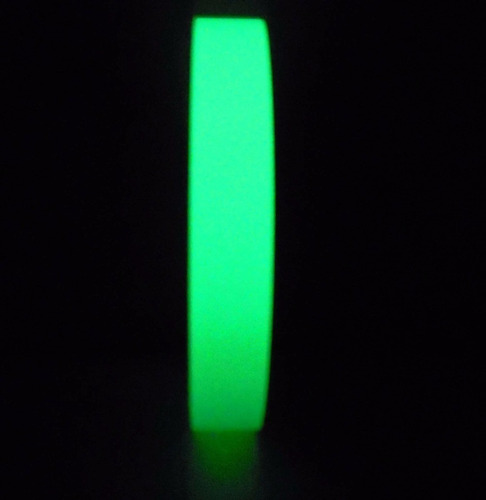 Imagem 5 de 6 de Fita Glow Fluorescente Festa Teto Brilha Neon Decoração Rolo