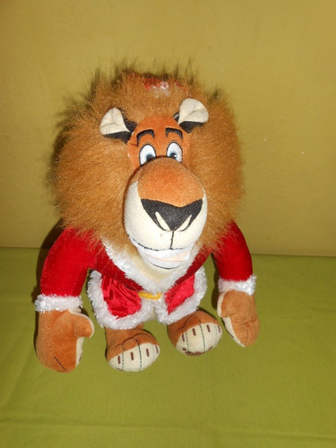 Peluche Madagascar Alex 37 Cms Navidad