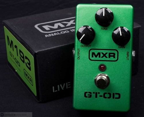 Pedal Para Guitarra Mxr Gt Od M193 Overdrive / En Belgrano