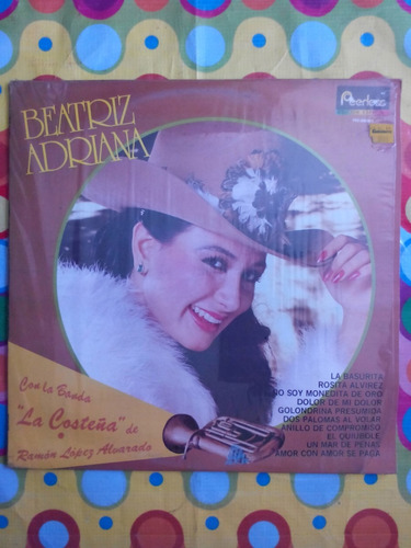 Beatriz Adriana Lp Con La Banda La Costeña 1989 R