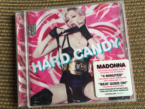 Madonna Hard Candy Con Sticker 12 Tracks