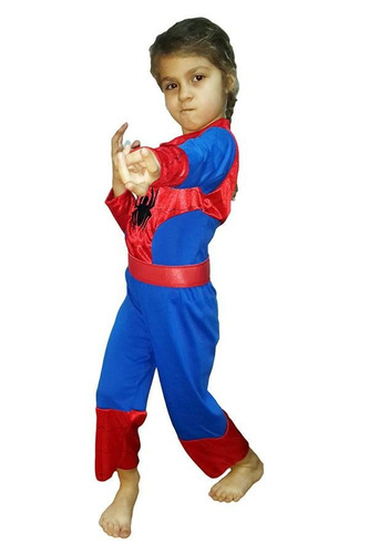 Disfraz De Hombre Araña!!! Spiderman Para Niños