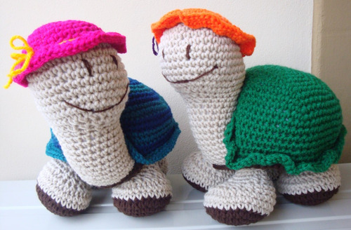 Tortuga Amigurumi - Muñecos Tejidos A Crochet