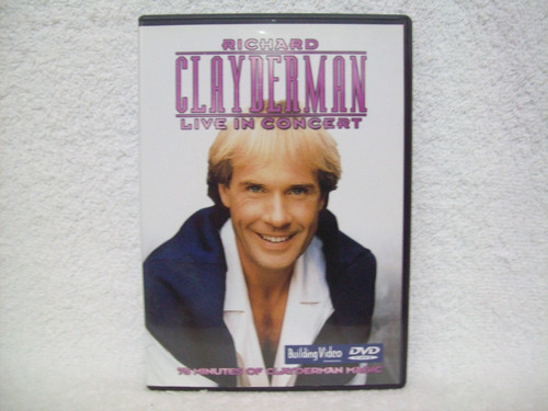 Dvd Richard Clayderman Live In Concert