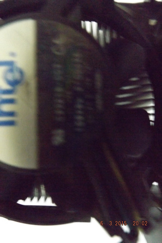 Cooler Y Disipador Intel Original C/núcleo De Cobre (Usado)