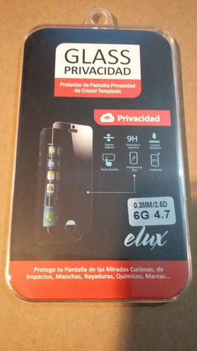 Protector Pantalla Privacidad Vidrio Templado iPhone 6 4.7