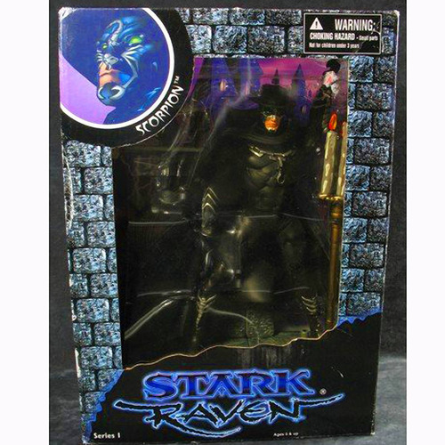 Scorpion Stark Raven Grim Ripper 22 Cm. Articulado Con Caja (Usado)