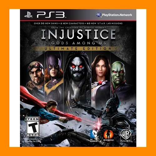 Injustice: Gods Among Us Ultimate Edition Ps3 Caja Vecina