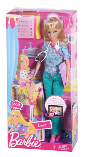 Barbie Quiero Ser Enfermera Con  Accesorios Medicos