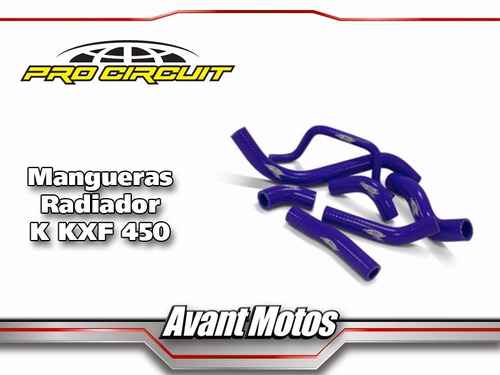Mangueras Radiador Kawasaki Kxf 450 12 / 14 Pro Circuit 