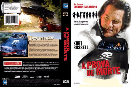 Dvd À Prova De Morte Death Proof Tarantino Lacrado Original