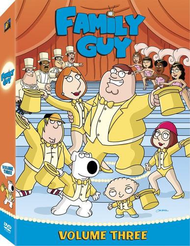 Dvd Family Guy Tercer Volumen 3 Discos