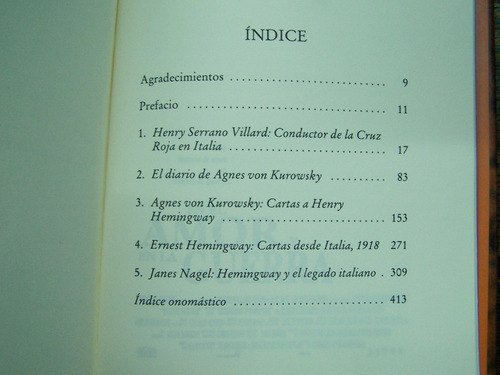Imagen 3 de 5 de Hemingway En El Amor Y En La Guerra * H. Villard Y J. Nagel