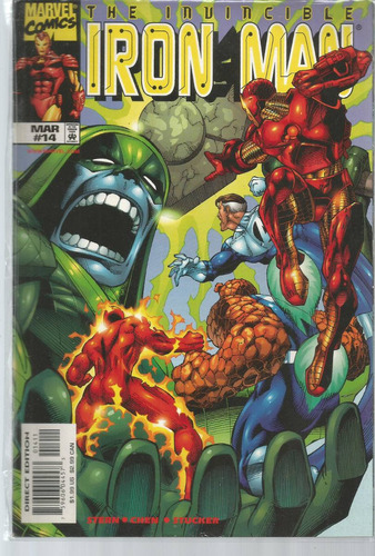 Invincible Iron Man 14 - Marvel -  Bonellihq Cx326 G21