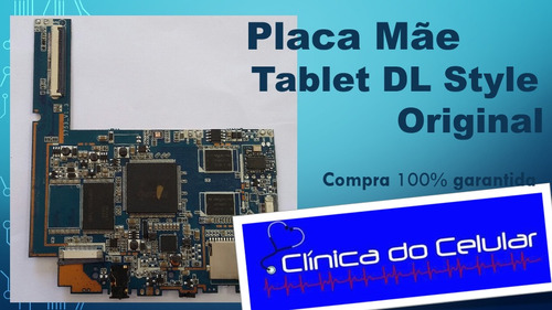 Placa Mãe Tablet Dl Style L- Style T71 G71  (retirada Peças)