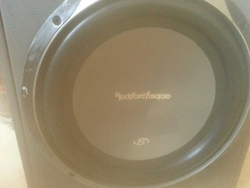 Bajo Rockford Fosgate 12 Pulgadas 500w Doble Bobina