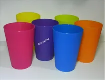 Comprar Vasos De Colores Vivos  Para Cotillones, Rifas, Regalos. X 3