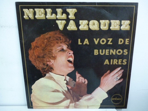 Nelly Vazquez La Voz De Buenos Aires Vinilo Argentino