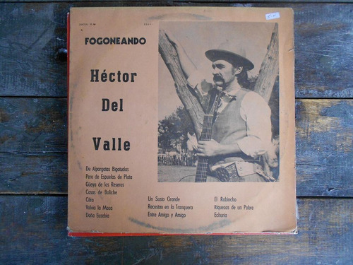 Hector Del Valle  Fogoneando  Lp Vinilo Ex