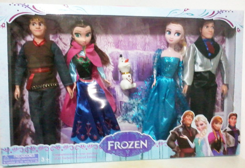 Kit Filme Frozen Disney Anna Elsa Kristof Hans Brinde Olaf