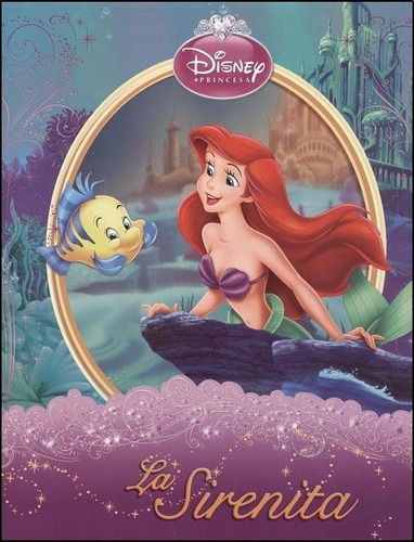 Libro La Sirenita Disney Tapa Dura Grande Ed Cordillera