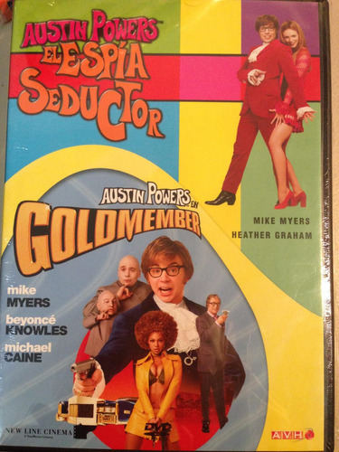 Dvd Austin Powers 2 Y 3 / Incluye 2 Films