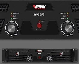 Potencia Novik Novo500 Stereo 1000w Pico 500w Rms