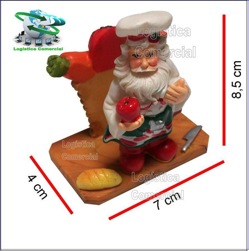 Imagen 6 de 9 de Set (4) Servilletero Santa Navideño Regalo Navidad Familia