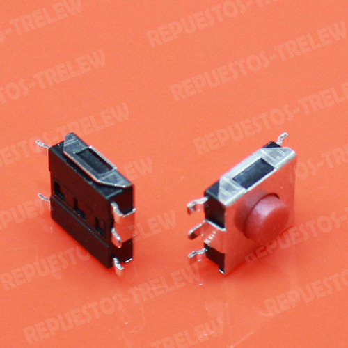 Boton X 30 Unidades 6x6x3.1 Mm - Modelo 23 Pulsador 5 Patas