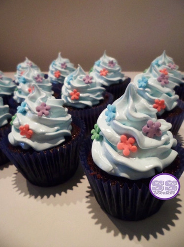 Riquisimos 12 Cupcakes Para Tu Evento - Cumpleaños