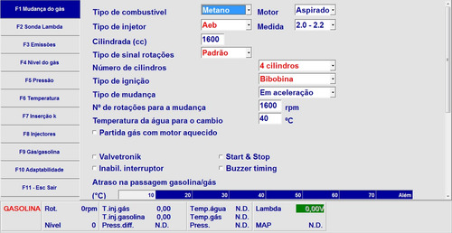 Cabo Interface Landirenzo + Lovato Software Atualizado