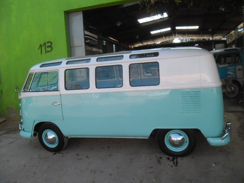 Kombi Antiga Vw Van Mod. Samba E Teto Solar - Por Encomenda