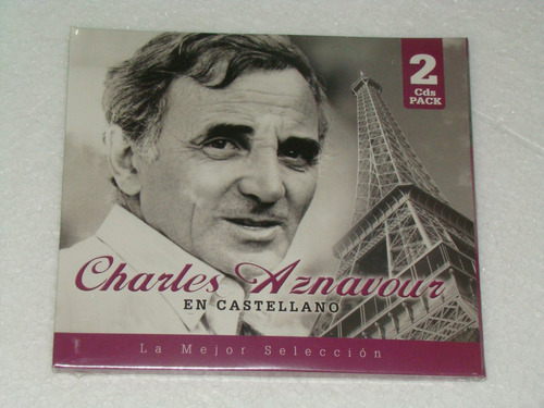 Charles Aznavour En Castellano 2 Cd Nuevo / Kktus