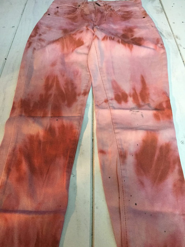 Pantalon Rosa Desteñido Marca Complot