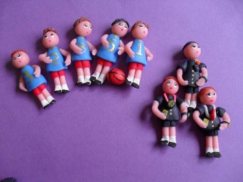 Equipo De Baloncesto (un Equipo De 5 Jugadores )