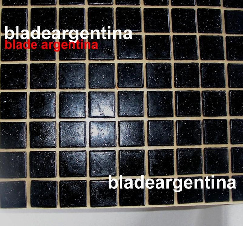 Imagen 3 de 4 de Venecitas Negras 2x2 Cm Revestimiento De Baño O Piletas