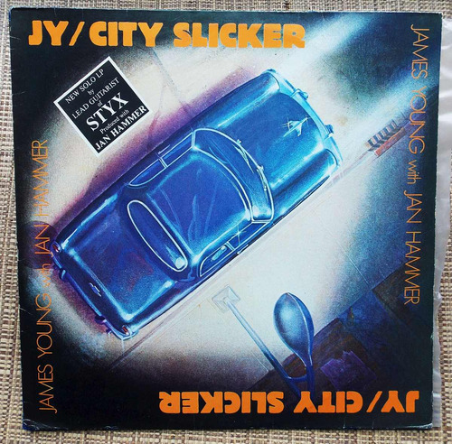 Lp Disco Vinil Jy - City Slicker James Young E Jan Hammer