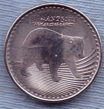 Colombia 50 Pesos 2012 * Oso Anteojos *