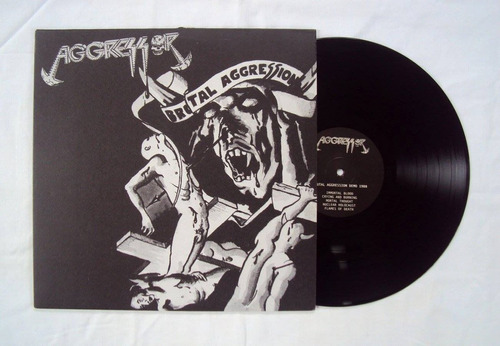 Lp Aggressor - Brutal Aggression / Sarcófago, Mutilator,