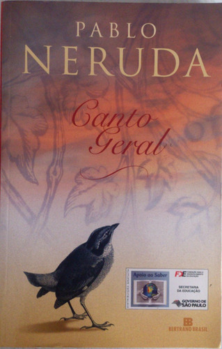 Livro Pablo Neruda - Canto Geral