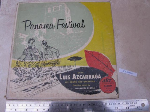 Psicodelia: Disco Vinil Festival Luis Azcarraga D1-b2 Dkk