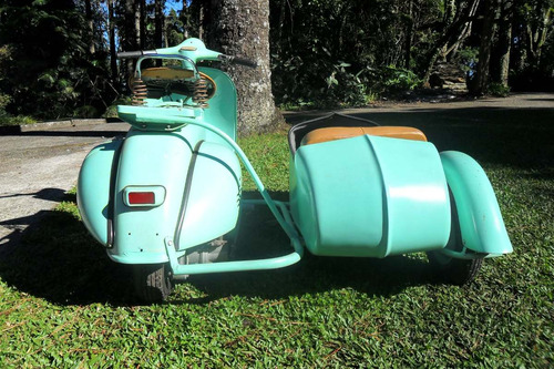 Vespa M3 1963 Piaggio Camila C/ Side Car - Somente Venda
