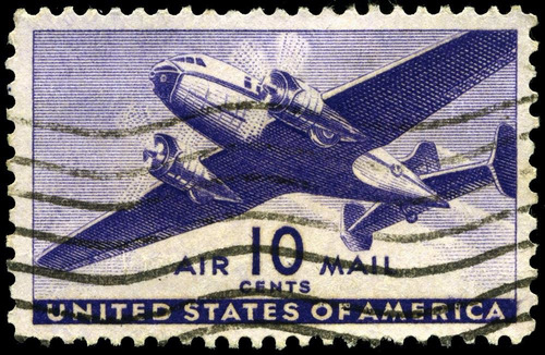 Sello E Unidos Air Mail United States Of America 10 C1 1941